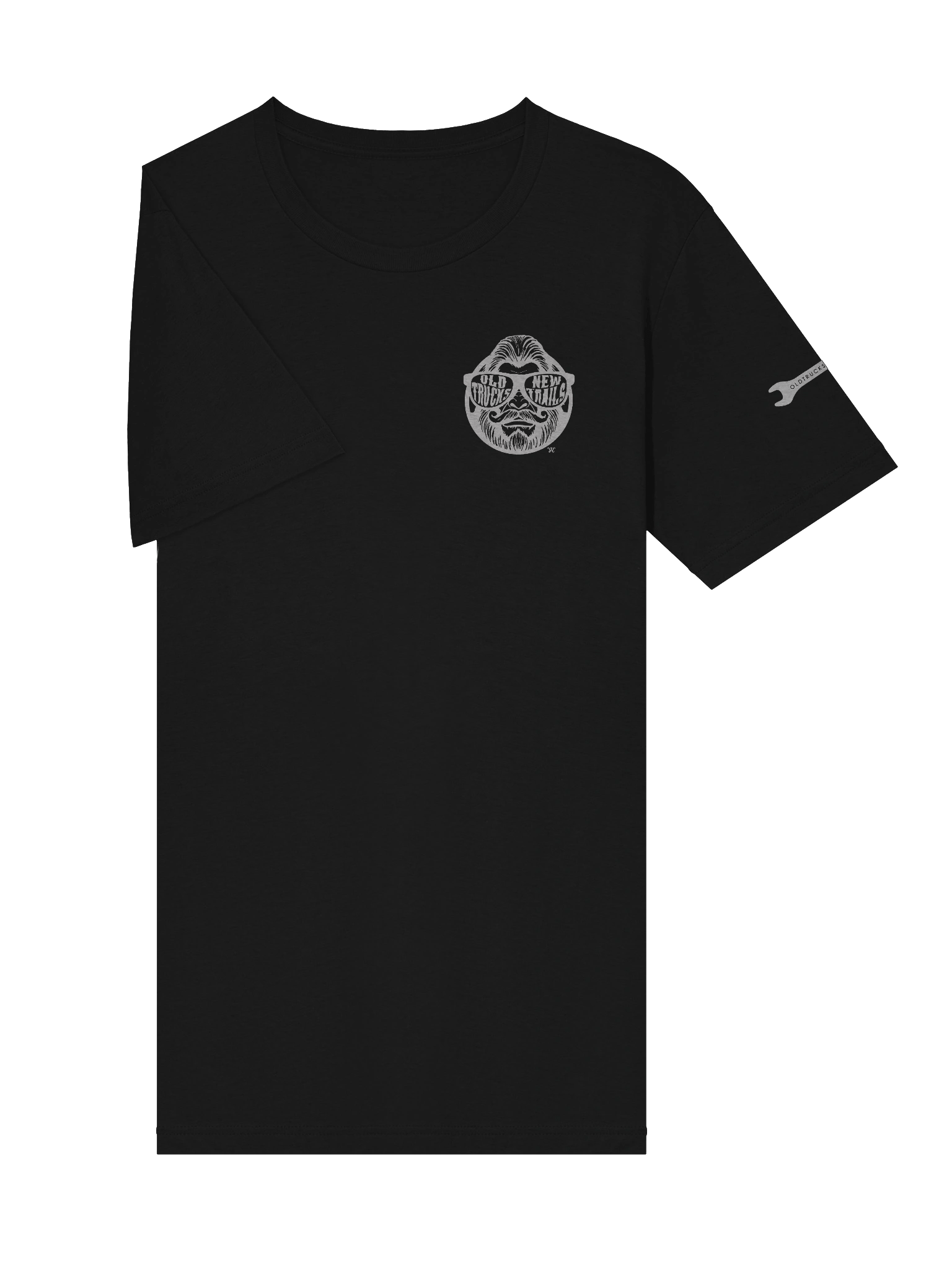 Beware of Hitchhiking Sasquatch Black T-Shirt product image (5)