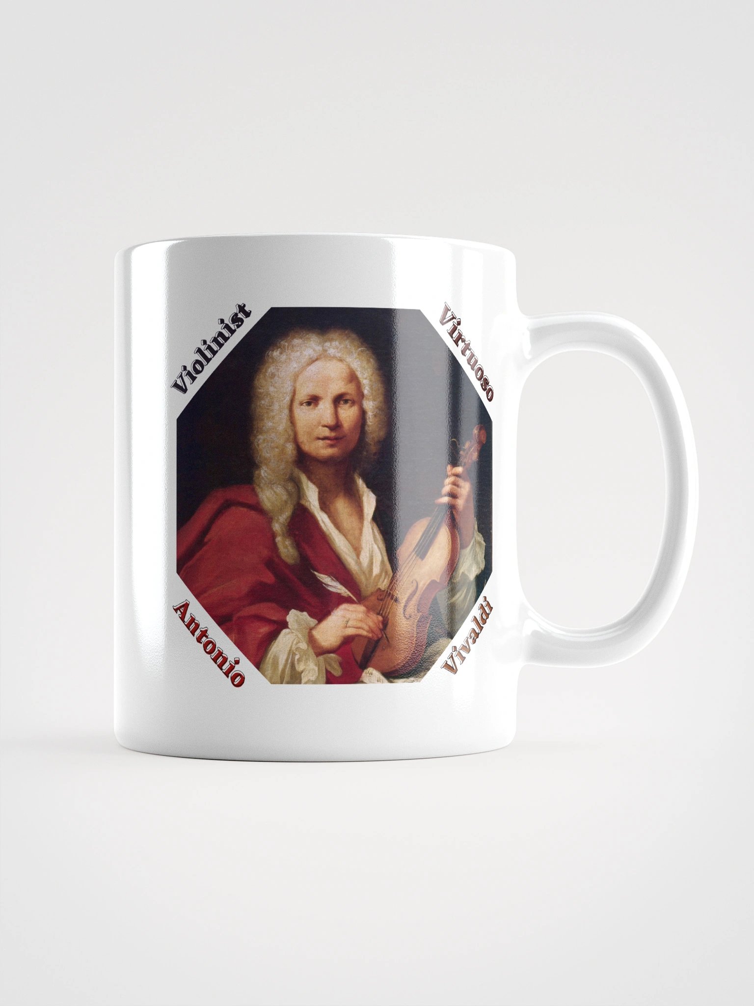 Antonio Vivaldi - Violinist Virtuoso | Mug product image (1)
