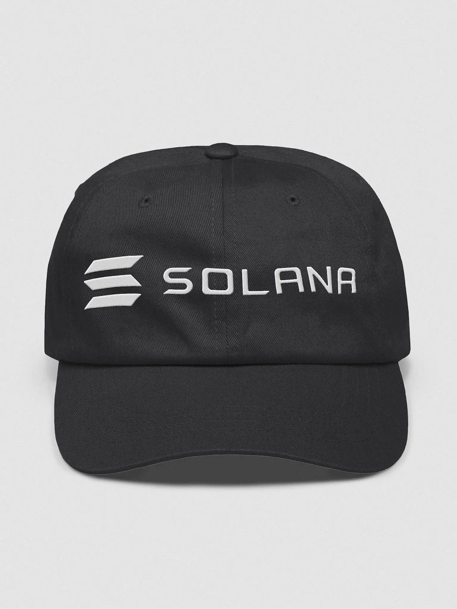 Solana Logo Classic Embroidered Dad Hat product image (2)
