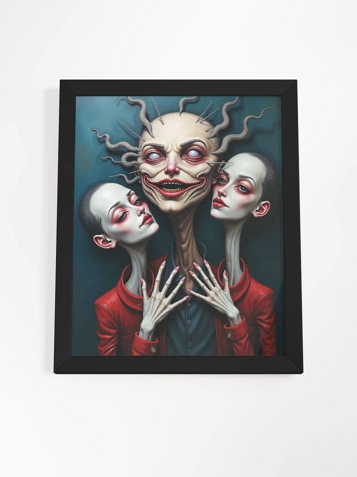 Grinning Face Framed Print product image (4)