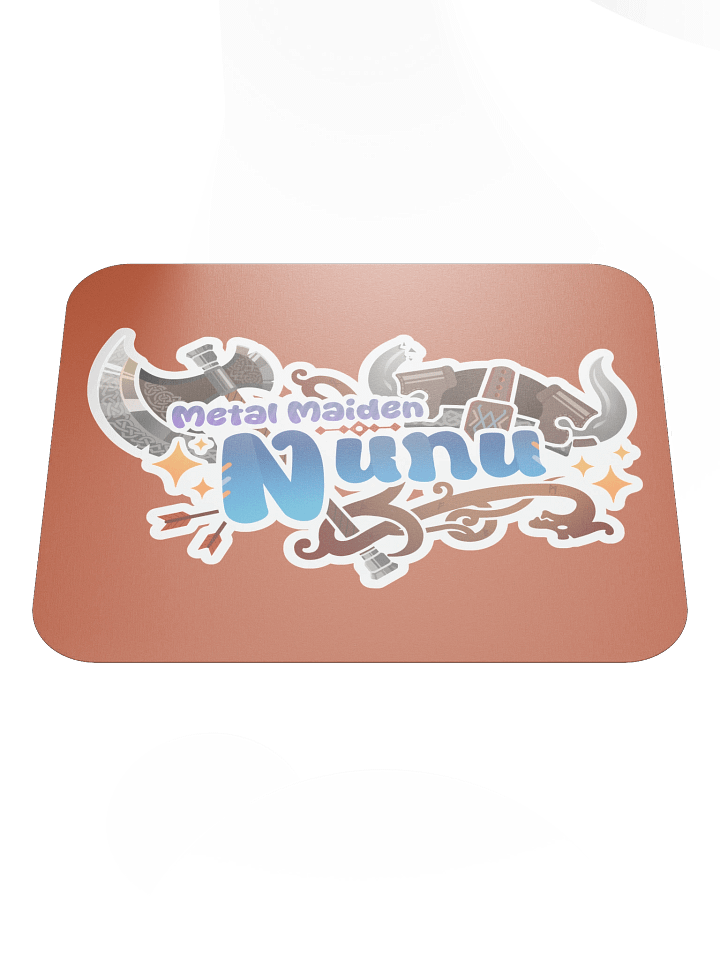 Nunu Logo Mouse Pad product image (1)