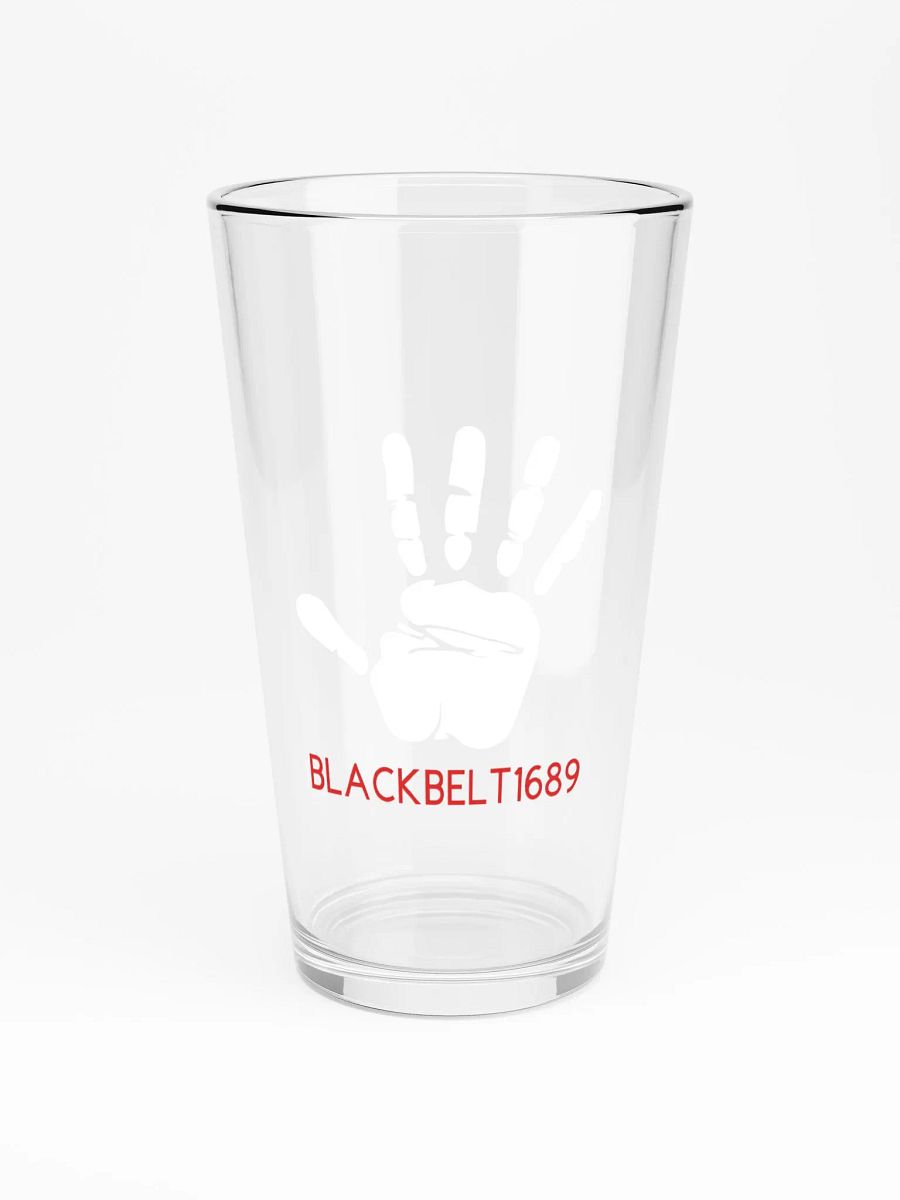 Blackbelt1689 Logo Pint Glass product image (3)