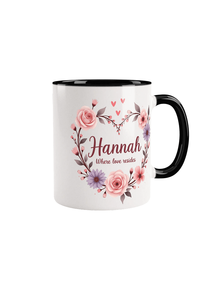 Hannah Mug: Where Love Resides – A Perfect Personalized Gift product image (1)