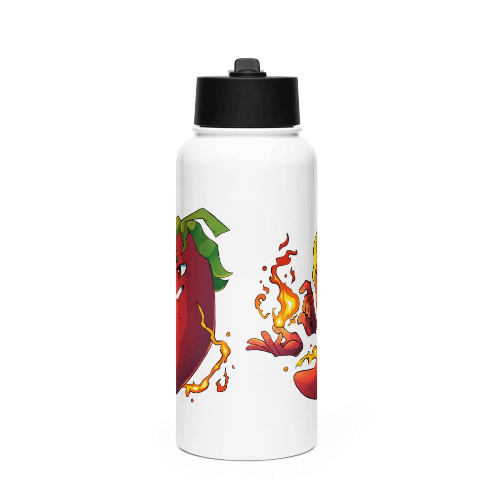 Pepper Logo Stainless Steel Bottle product image (3)