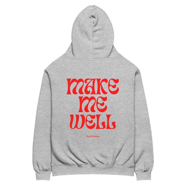 Make Me Well, Mark 5:34 Hoodie (Red) product image (2)