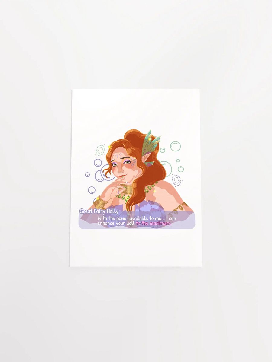 Great Fairy Holly Matte Poster product image (4)