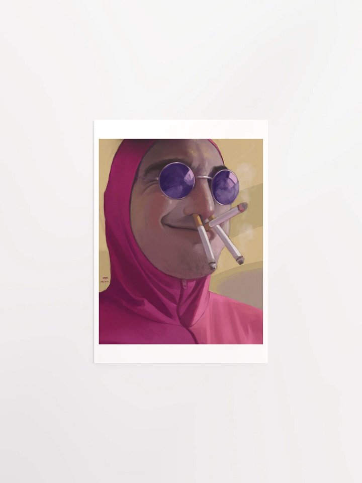 Pink Guy Color Study Print product image (5)