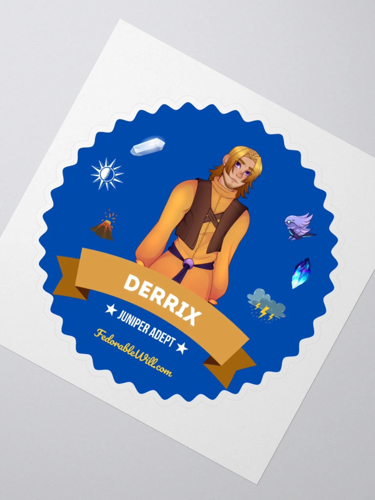 SSQ Sticker: Derrix product image (5)