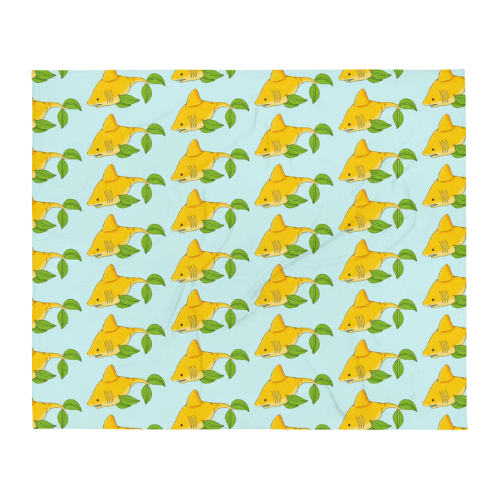 Lemon Shark Throw Blanket product image (2)