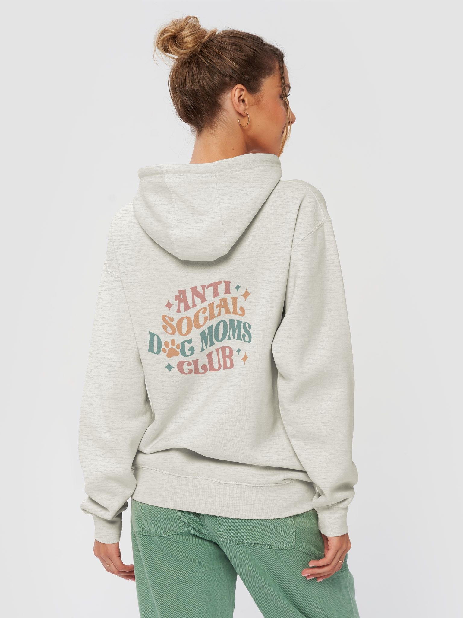 Anti Social Dog Mom Hoodie product image (36)