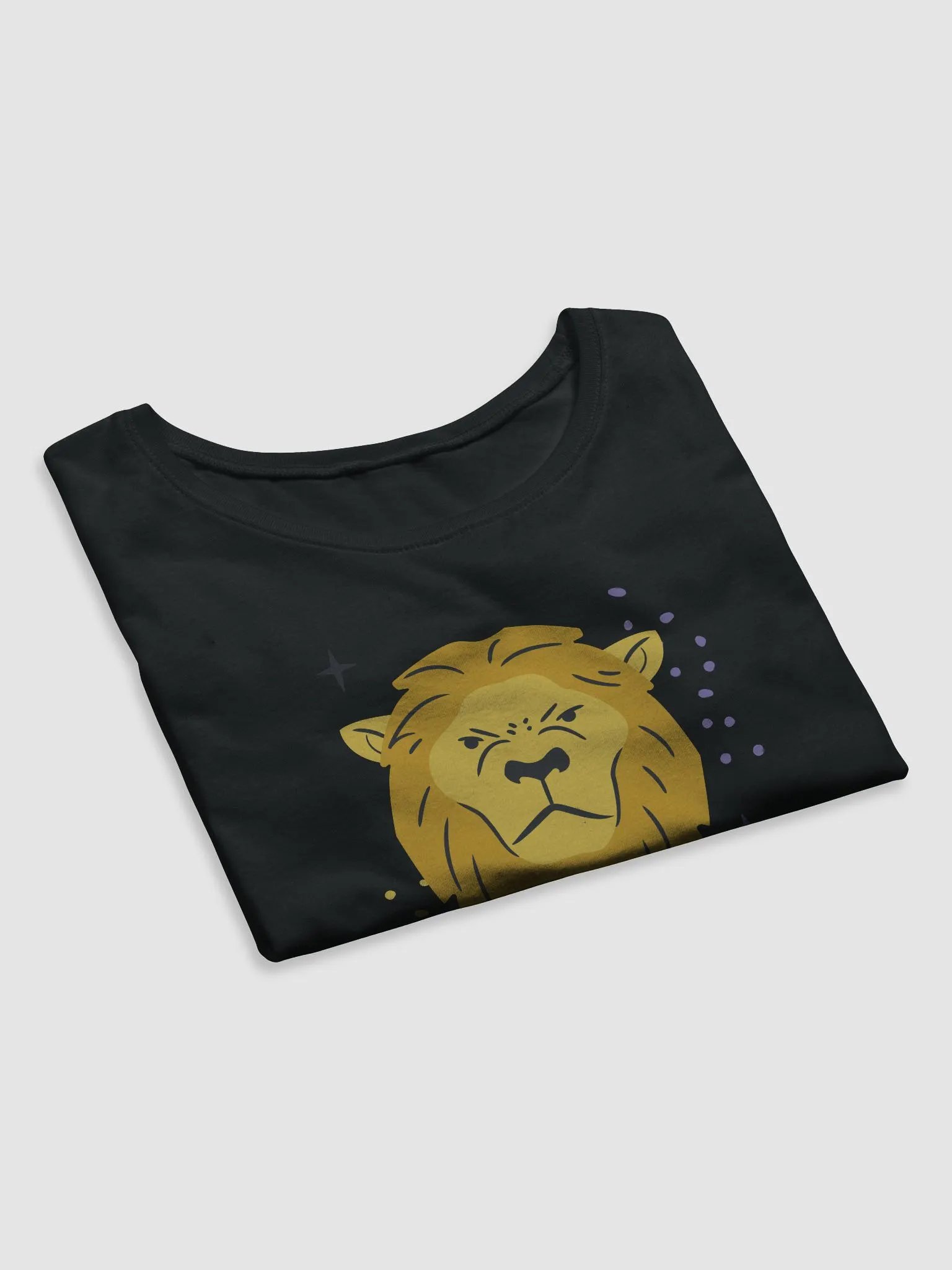 Leo Zodiac Crop Tee product image (7)