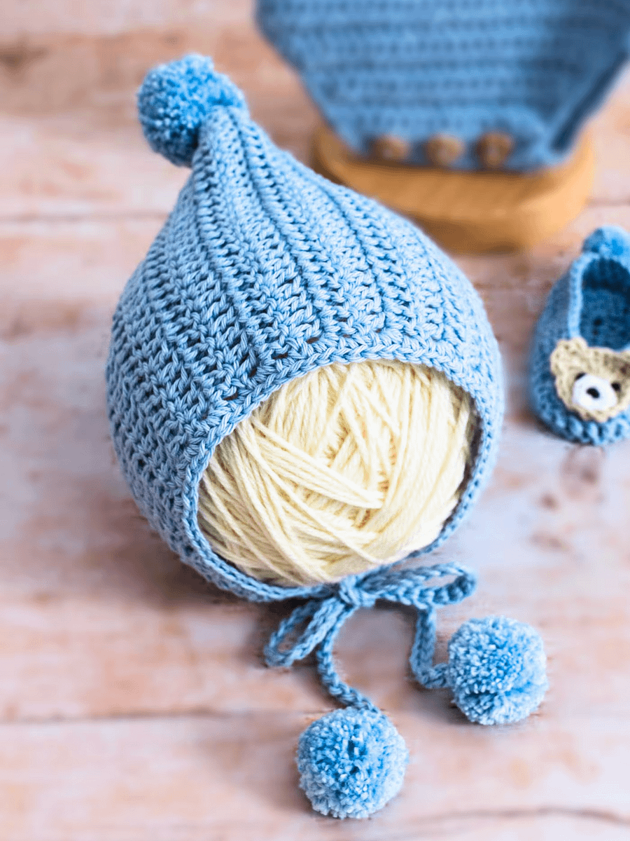 Crochet Pattern: Pixie Baby Bonnet product image (6)