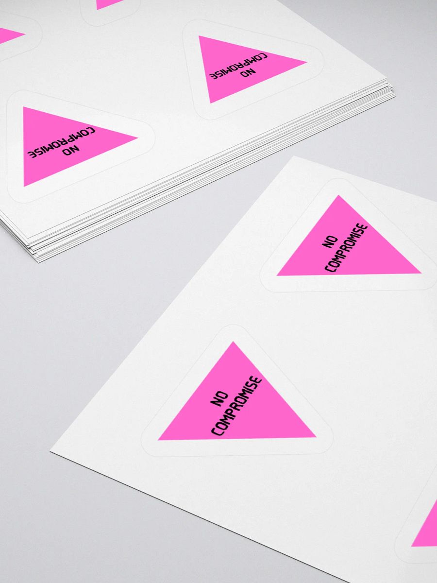 NO COMPROMISE STICKERS product image (4)