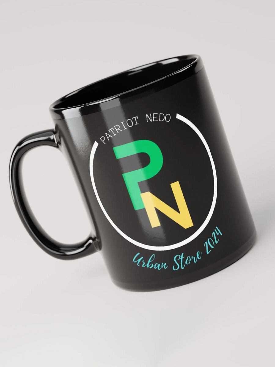 Patriot Nedo Store 100% Black Glossy Mug product image (5)