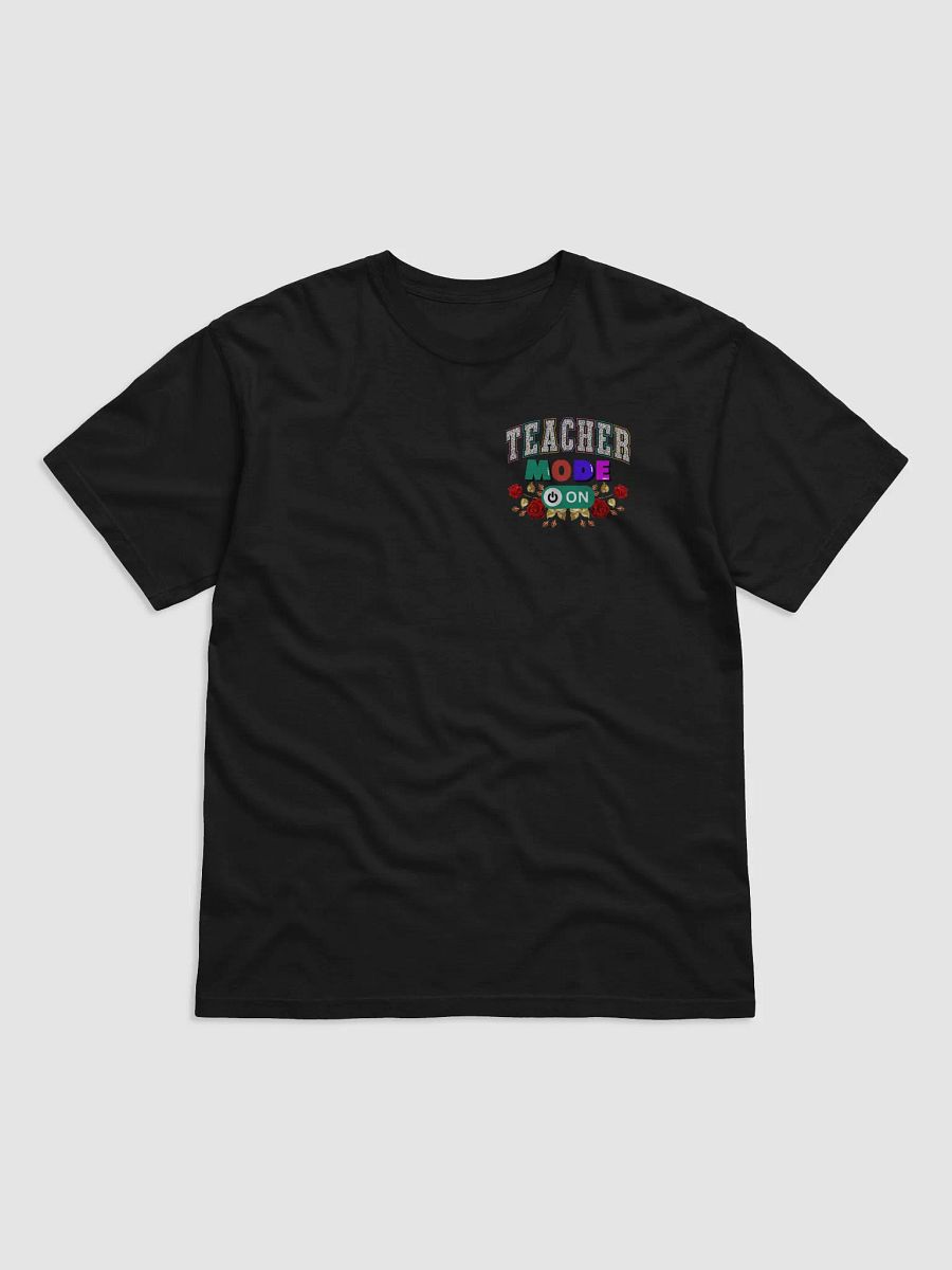 Teacher Mode On, Floral Teachers Comfort Colors T-shirt product image (2)