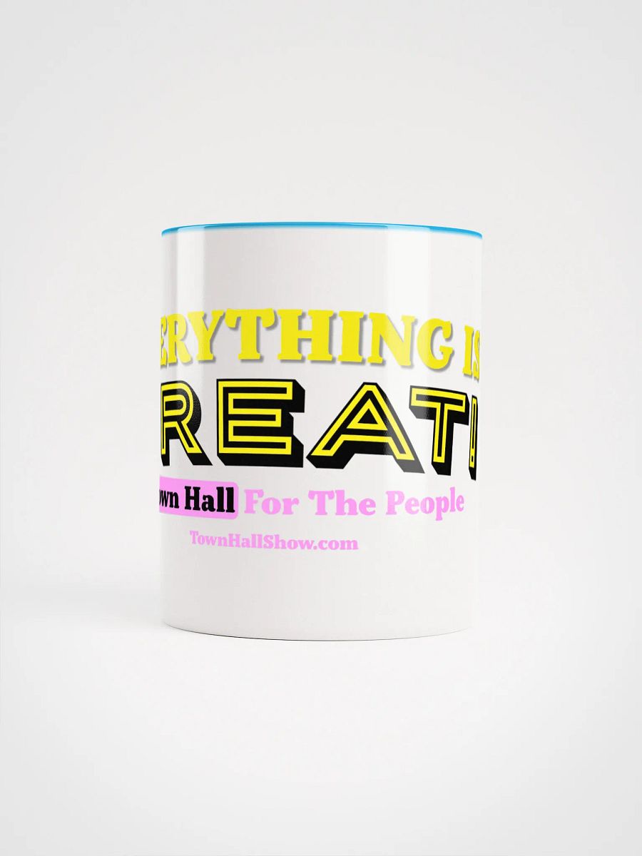 Everything Is Great! Large Print Mug product image (23)