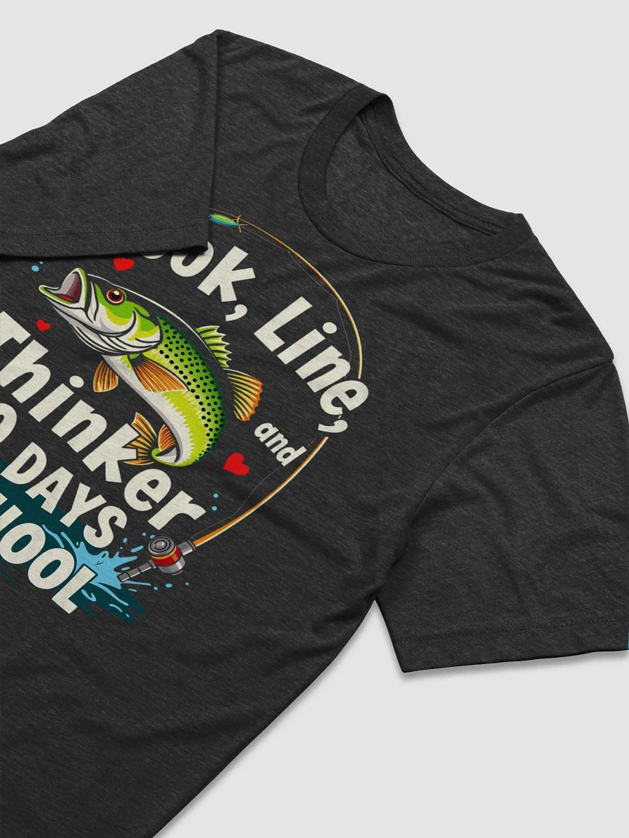 100 Days of School Fishing T-Shirt product image (22)