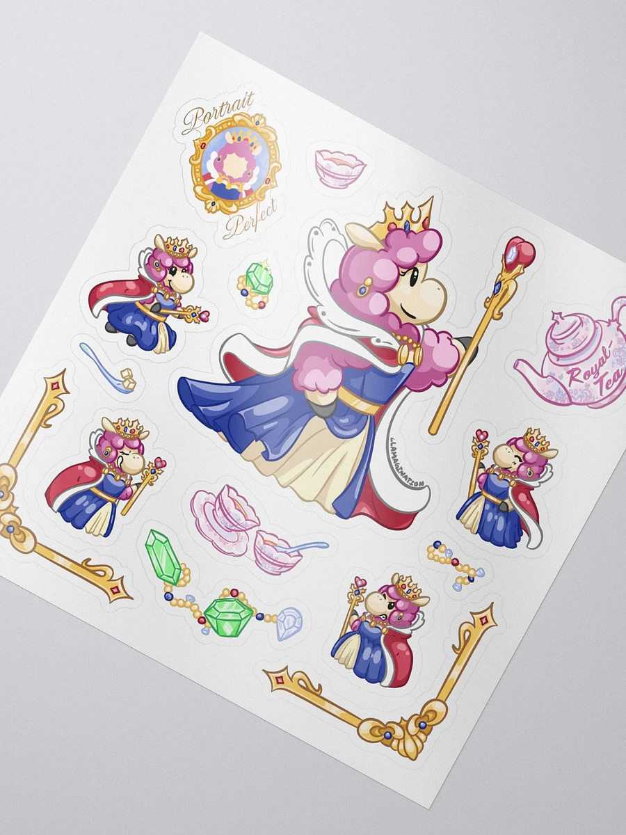 Llama Queen Sticker Set product image (2)