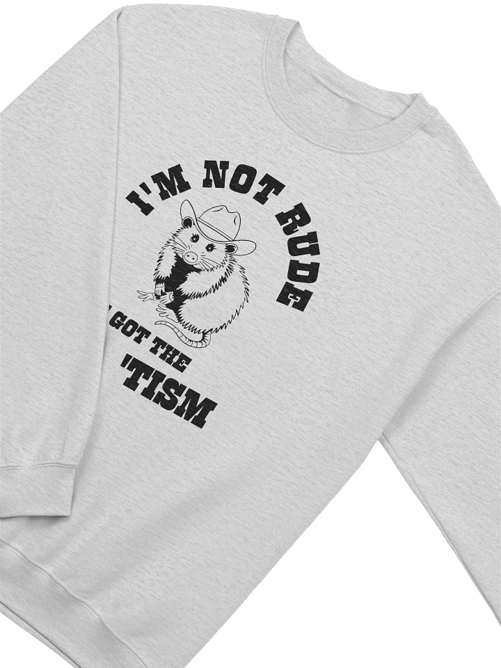 I'm Not Rude I've got The 'Tism Sweatshirt product image (2)