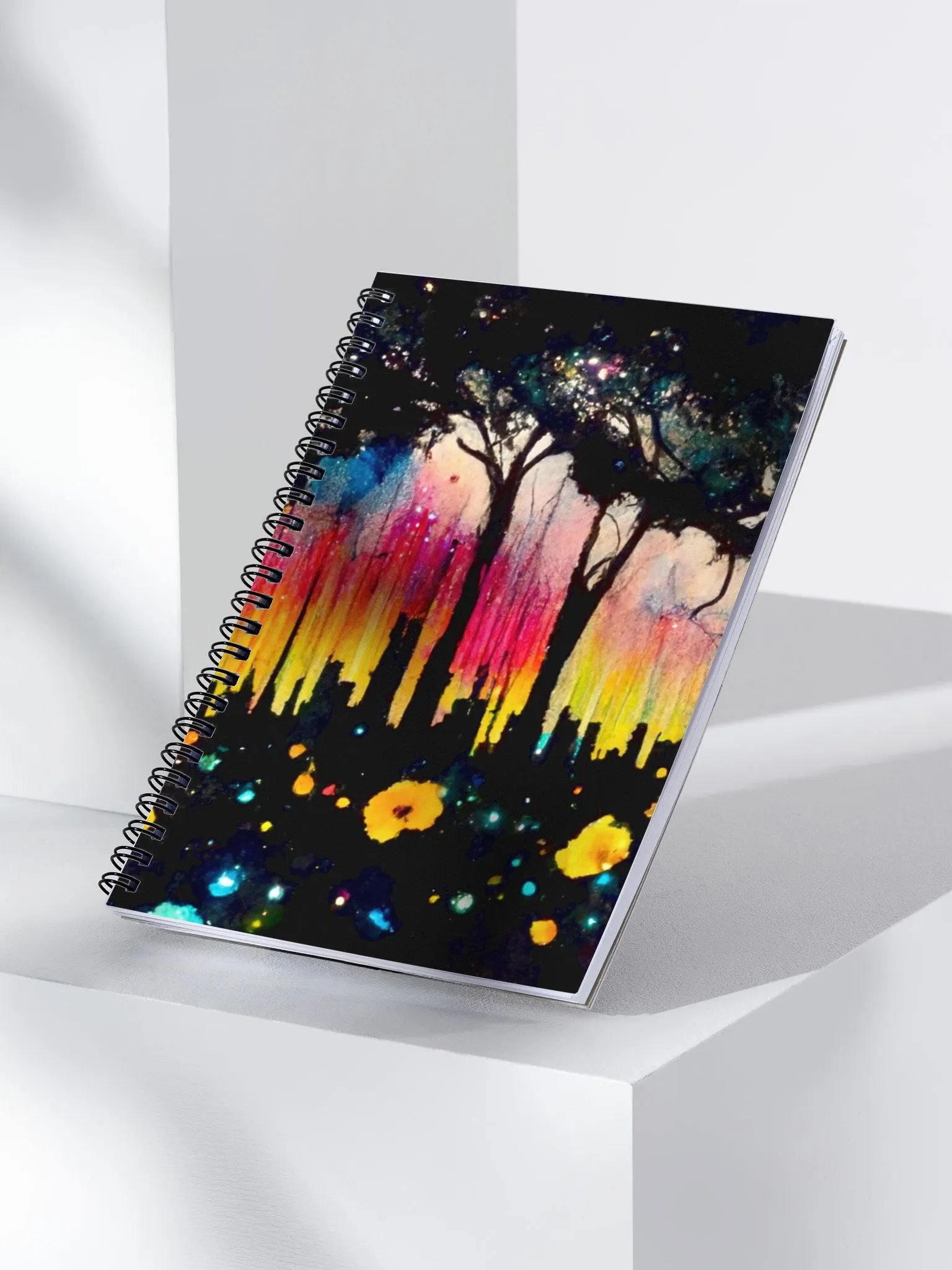 Sunset Cityscape Spiral Notebook product image (3)