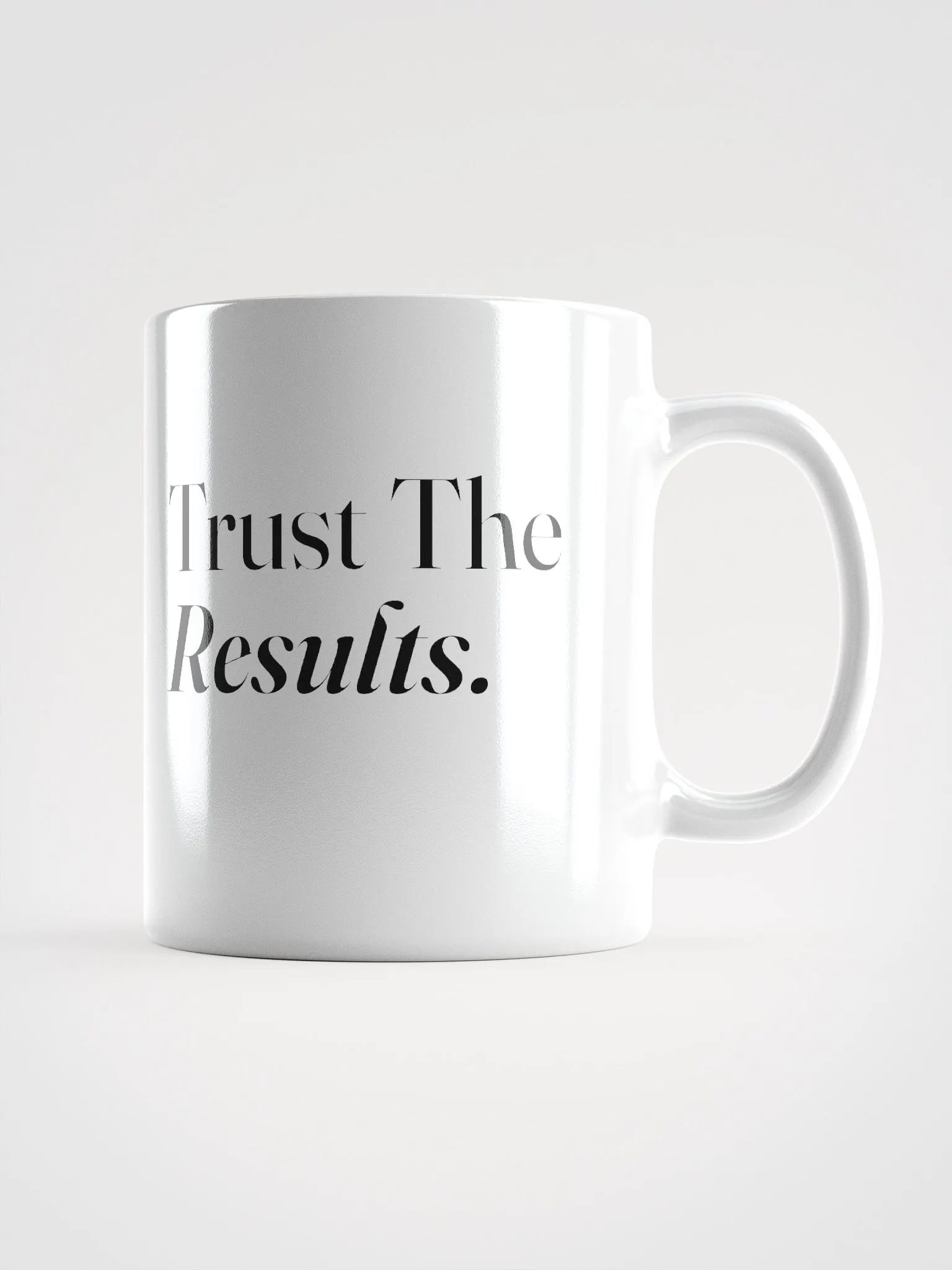Never Lose Hope & Trust The Results - White Mug product image (1)
