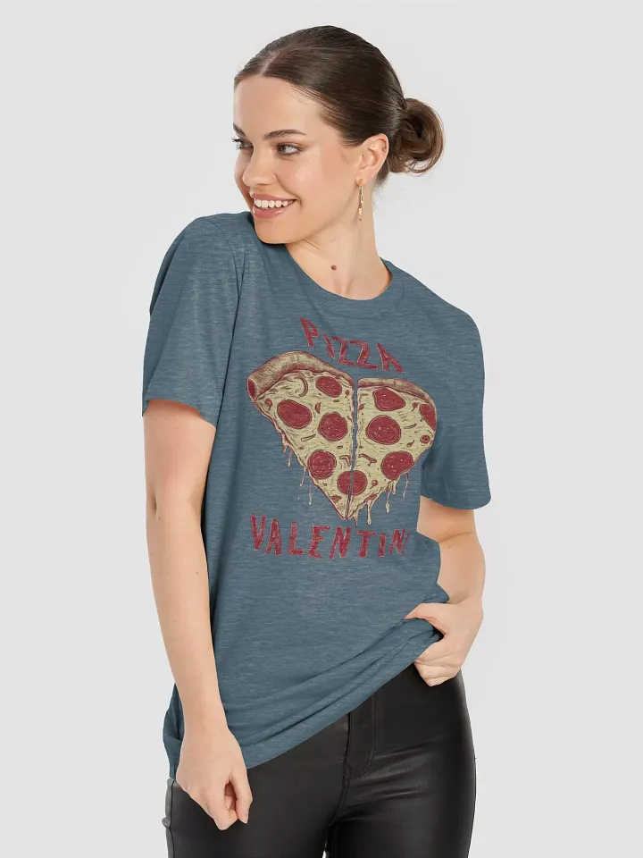 Pepperoni Love Valentine Pizza Tee product image (7)