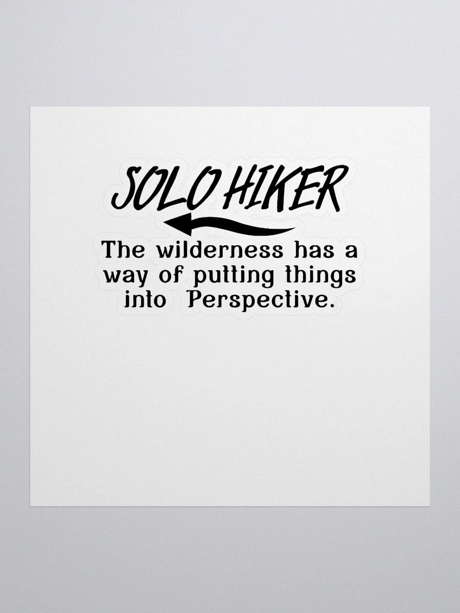 The wilderness has a way of putting things into perspective. product image (1)