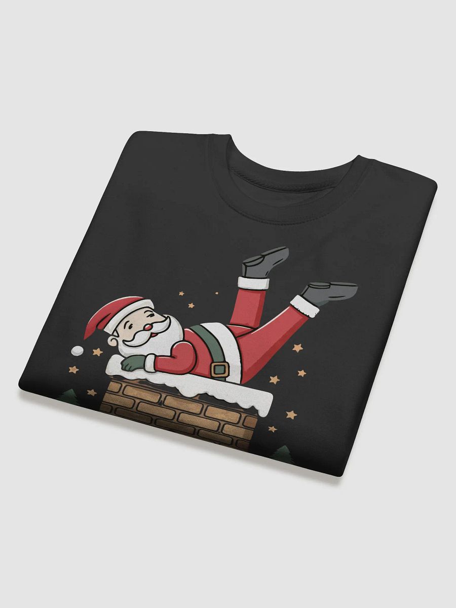 Funny Santa's Chimney Mishap Sweatshirt product image (4)