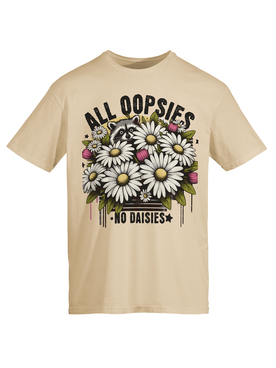 All Oopsies No Daisies Raccoon Tee product image (31)