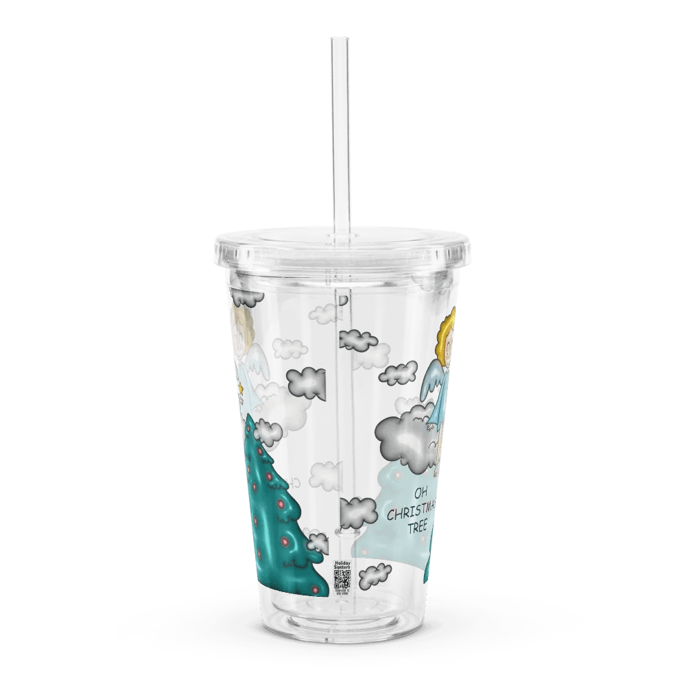 Heavenly Holiday Angel Acrylic Tumbler product image (4)