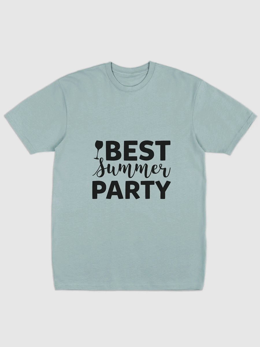 Jet Black Men's Heavyweight Tee Summer Celebration Essentials: Unique Summer Party Shirts and Outfits for 2024! product image (4)