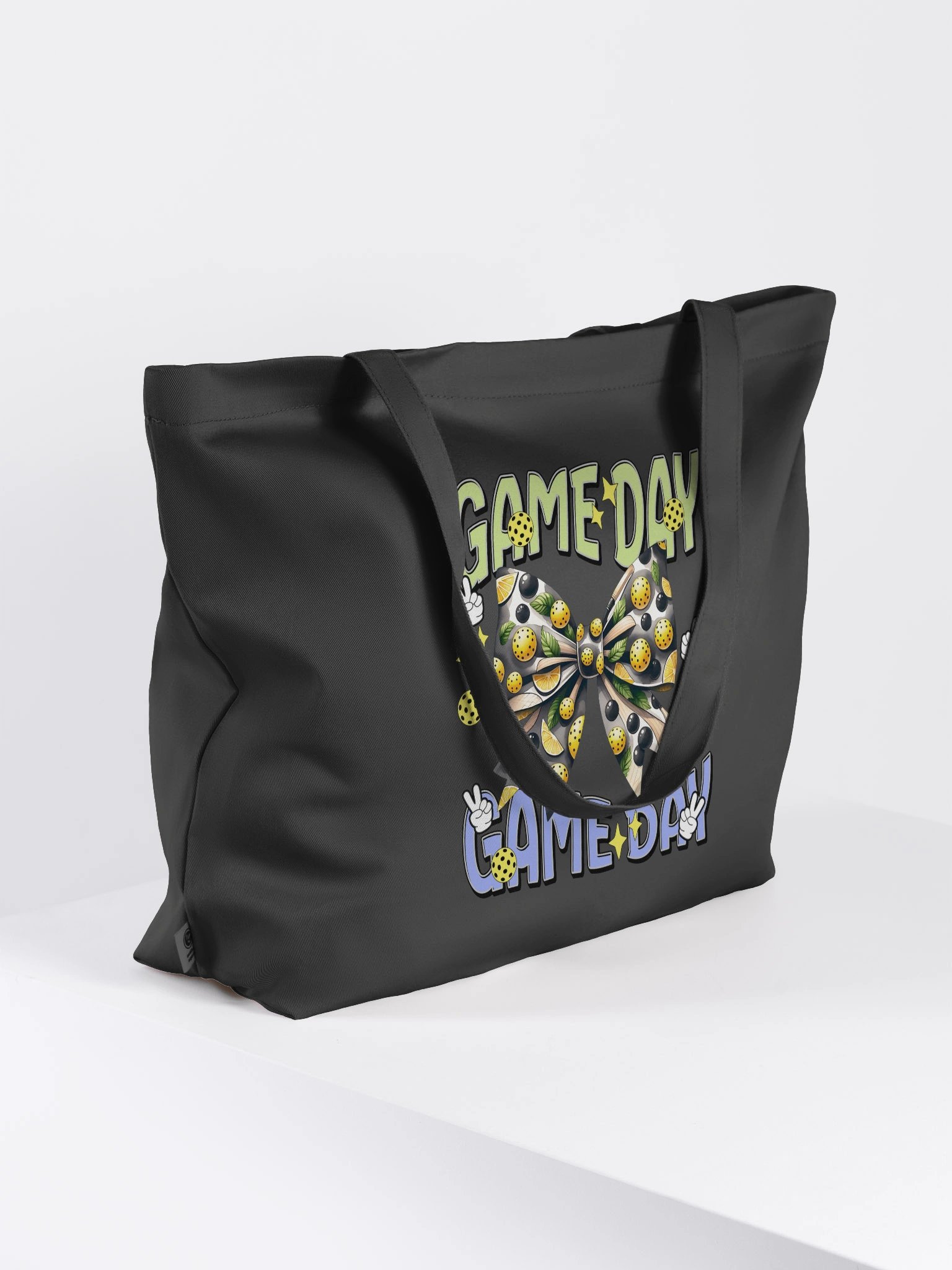 Game Day Bow Pickleball Celebration Tote Bag product image (1)