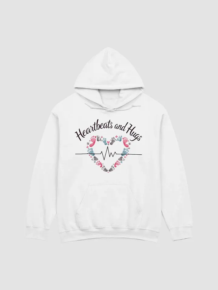 Ekg, Heartbeat and Hug Classic Hoodie product image (7)