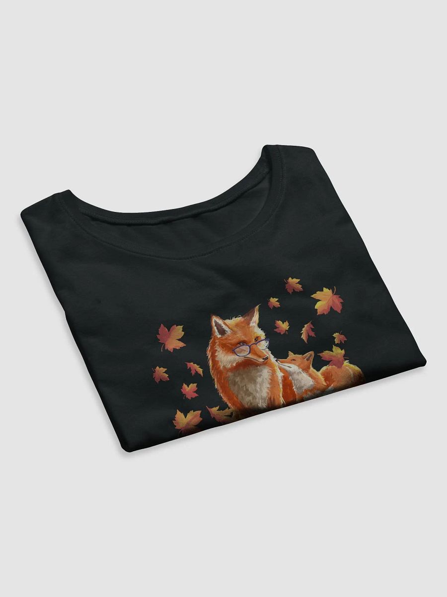 Fall Fox Family Crop T-Shirt product image (7)