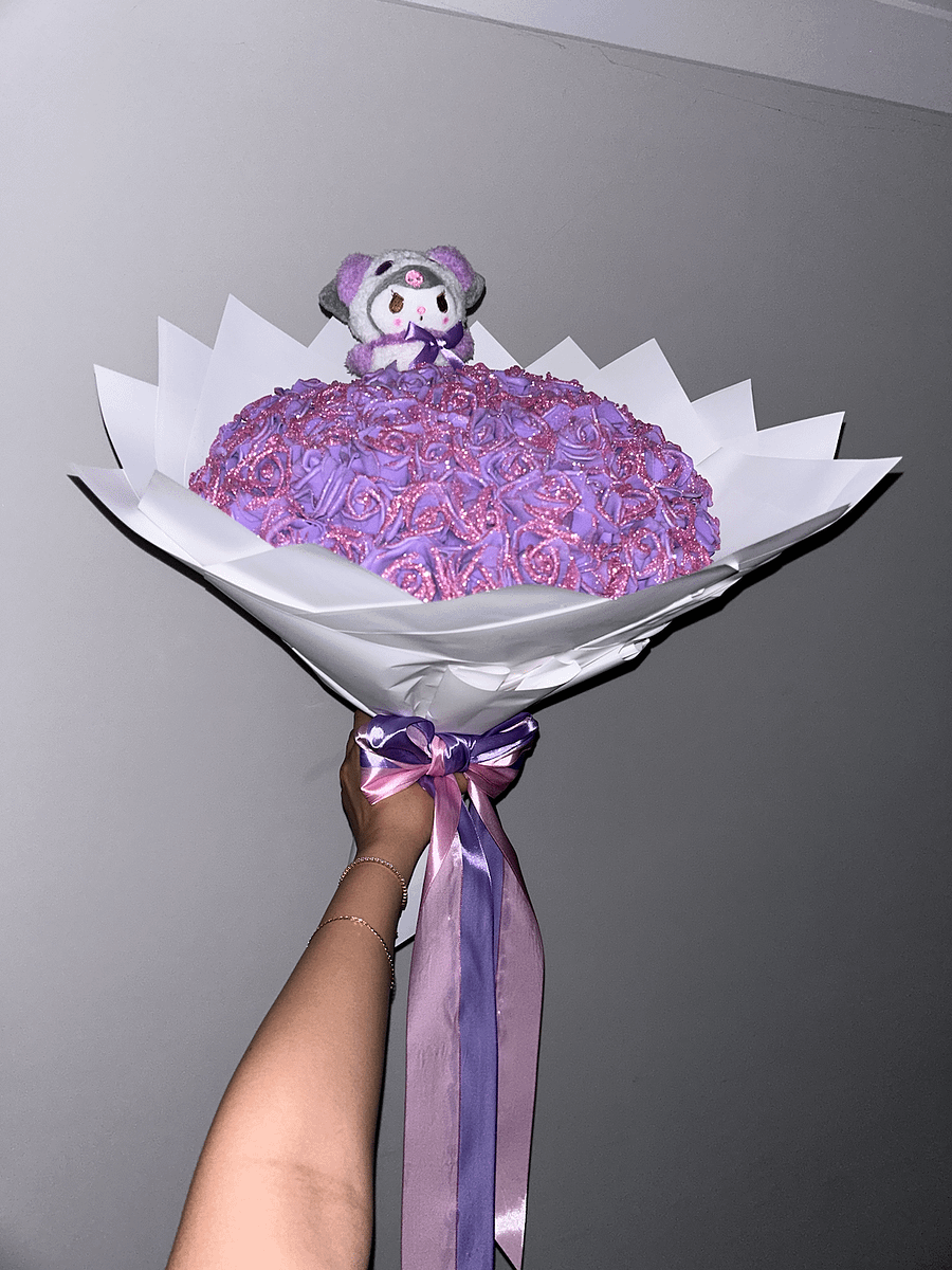 Purple Glitter Bouquet product image (8)
