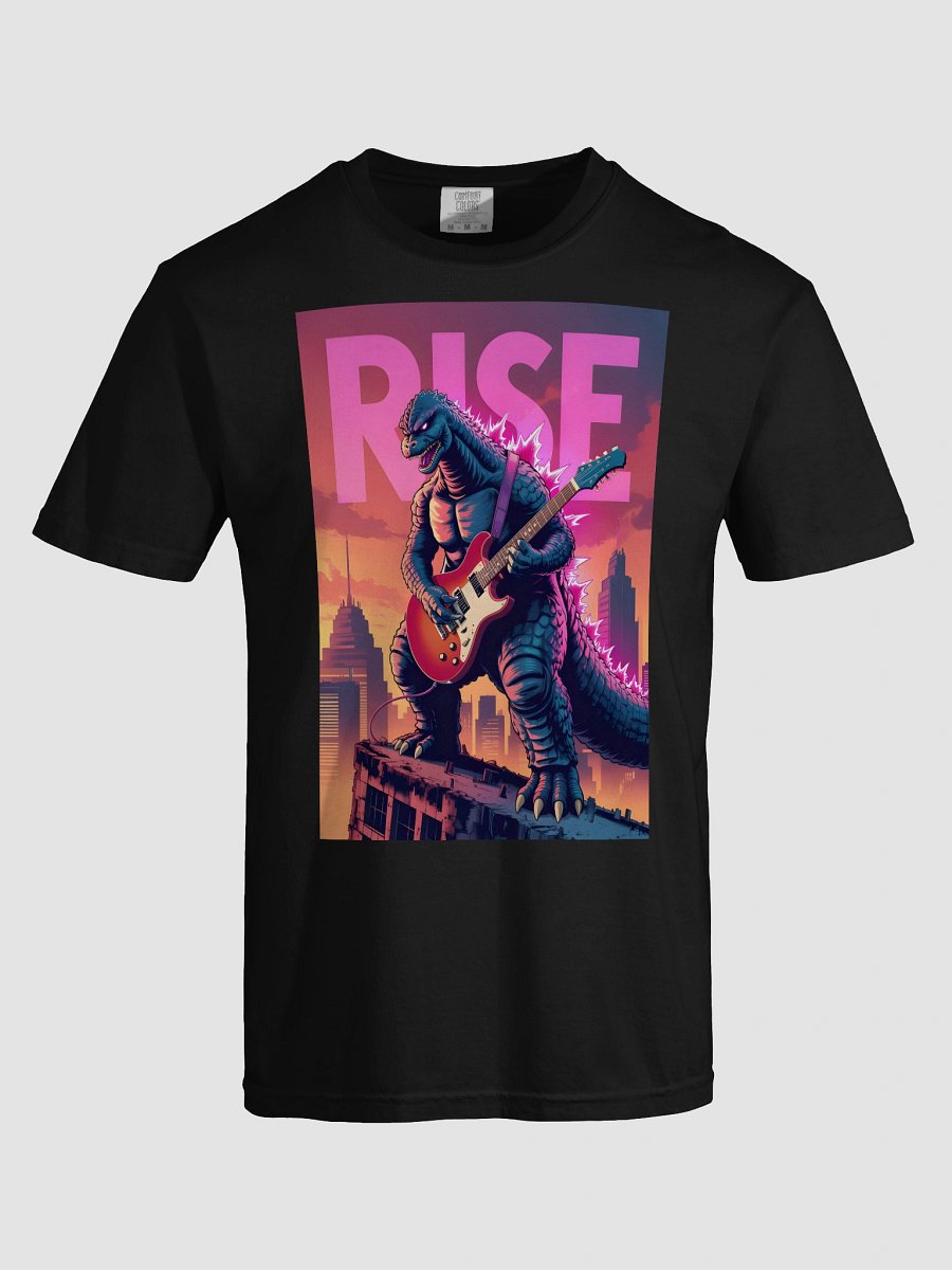 Godzilla Cyber Punk Graphic Unisex Garment-Dyed T-shirt product image (81)
