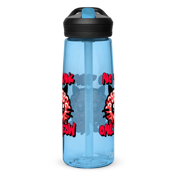 No think only meow sports bottle product image (59)