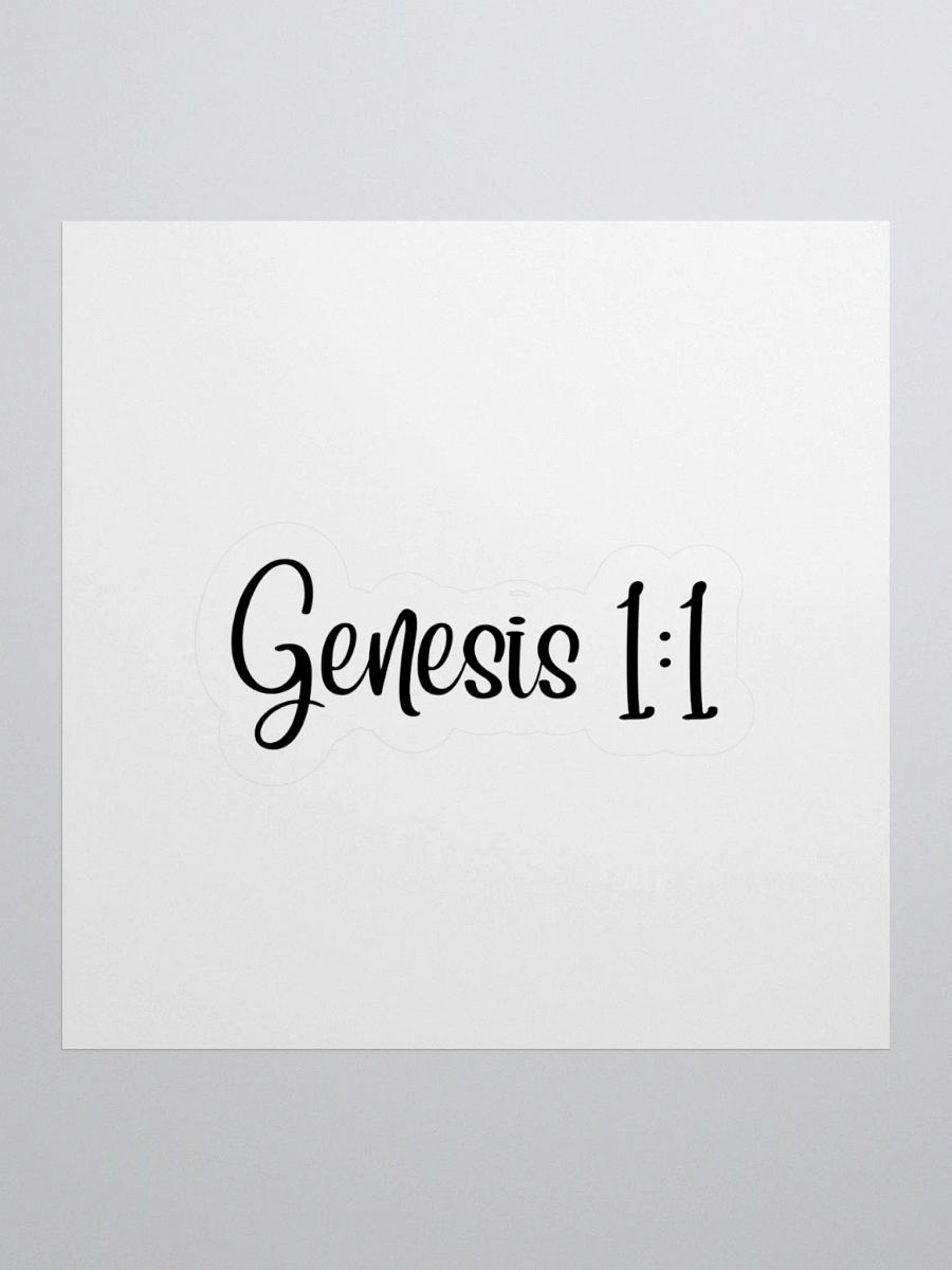 Genesis 1:1 product image (2)