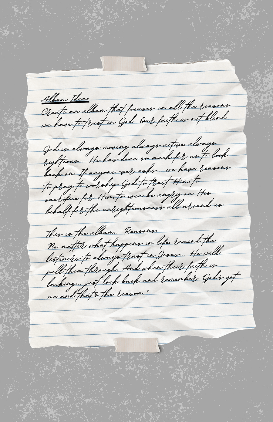 REASONS PT 1 | Album Book product image (2)