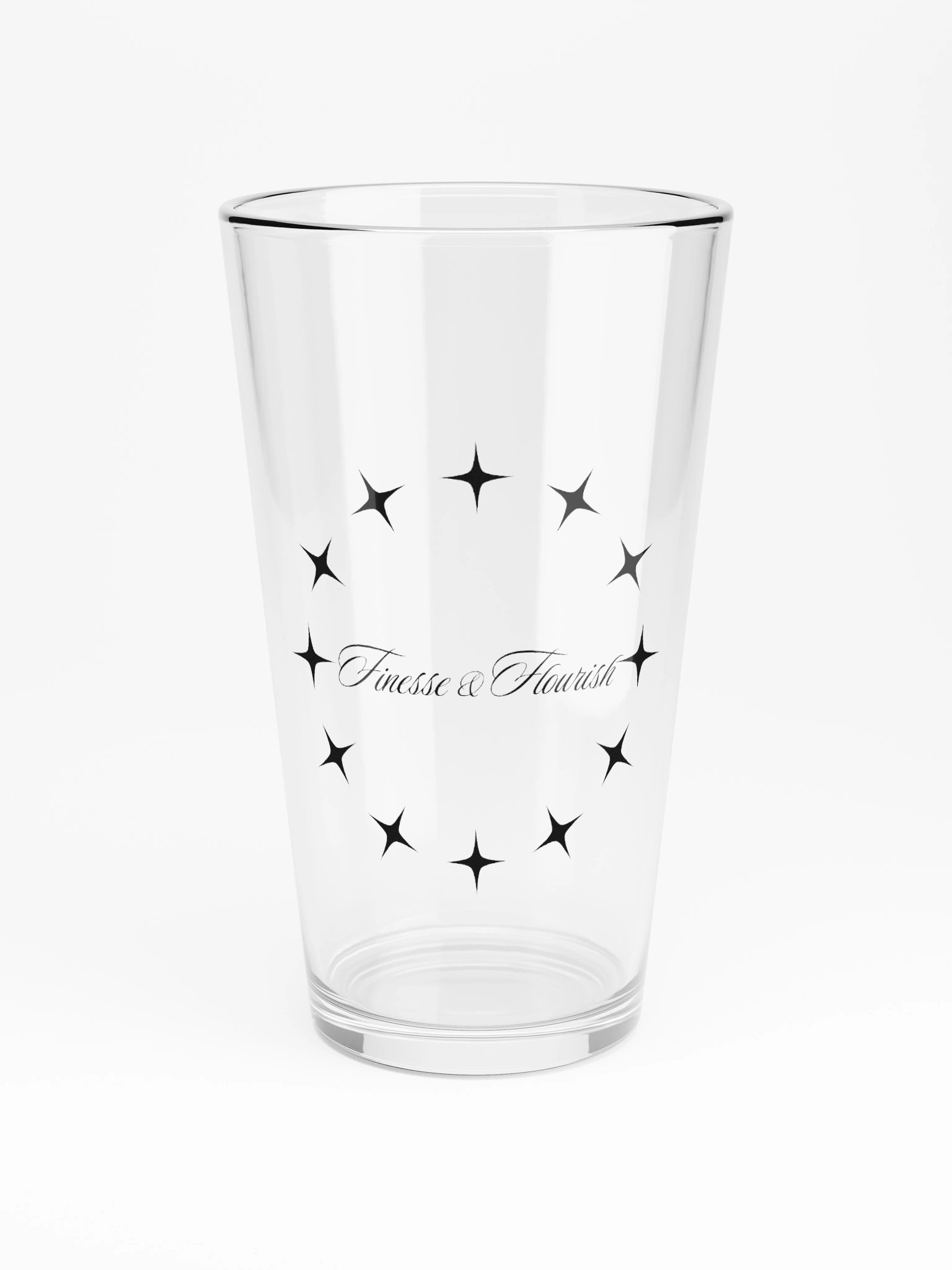 F&F Star Dial Shaker Pint Glass product image (3)