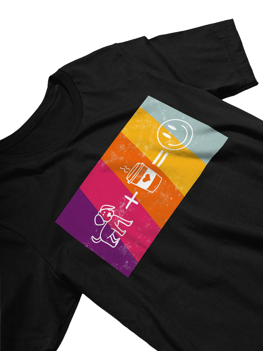 Dogs + Coffee = Happiness T-Shirt product image (9)
