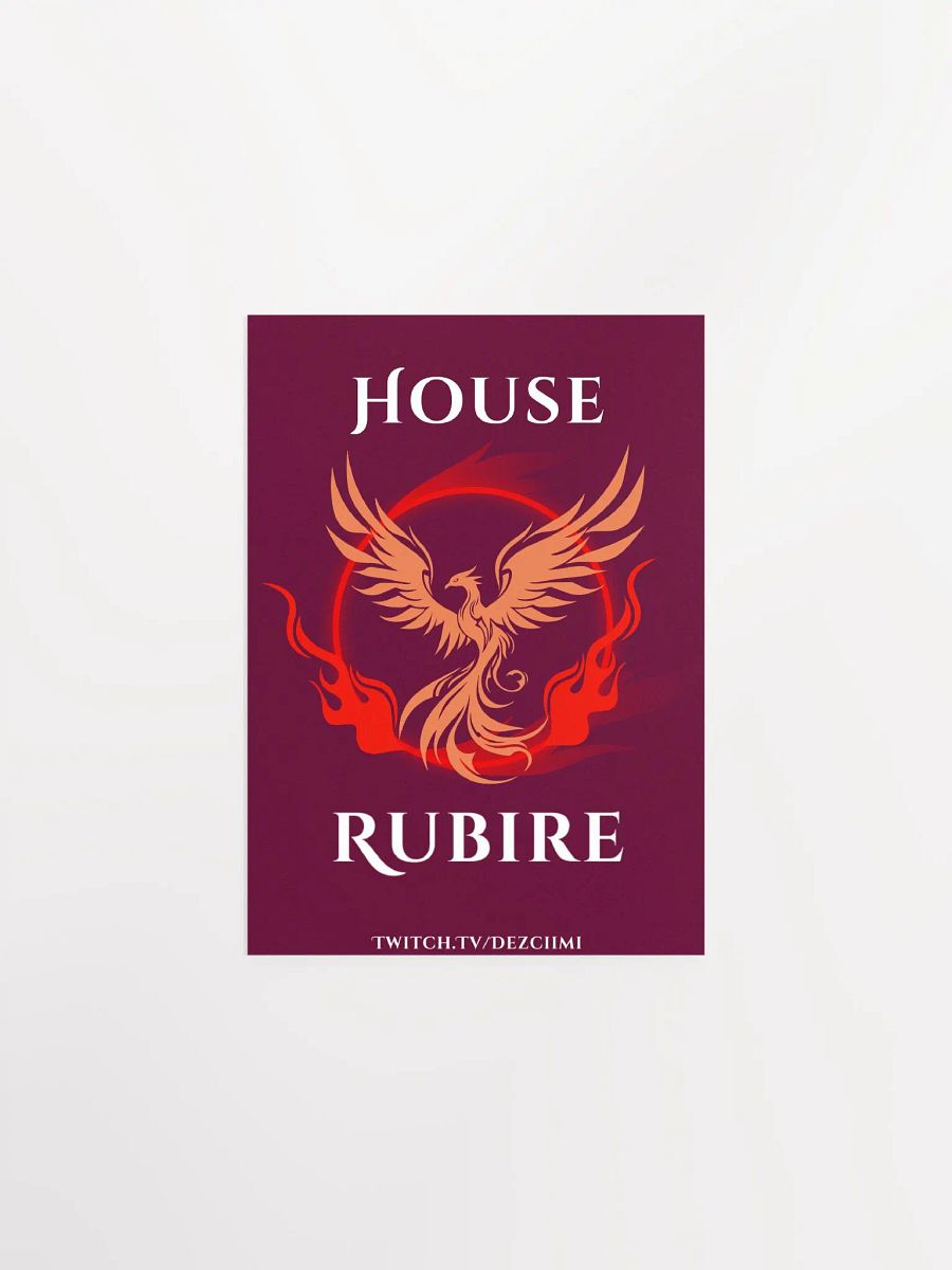 House Rubire Poster product image (2)