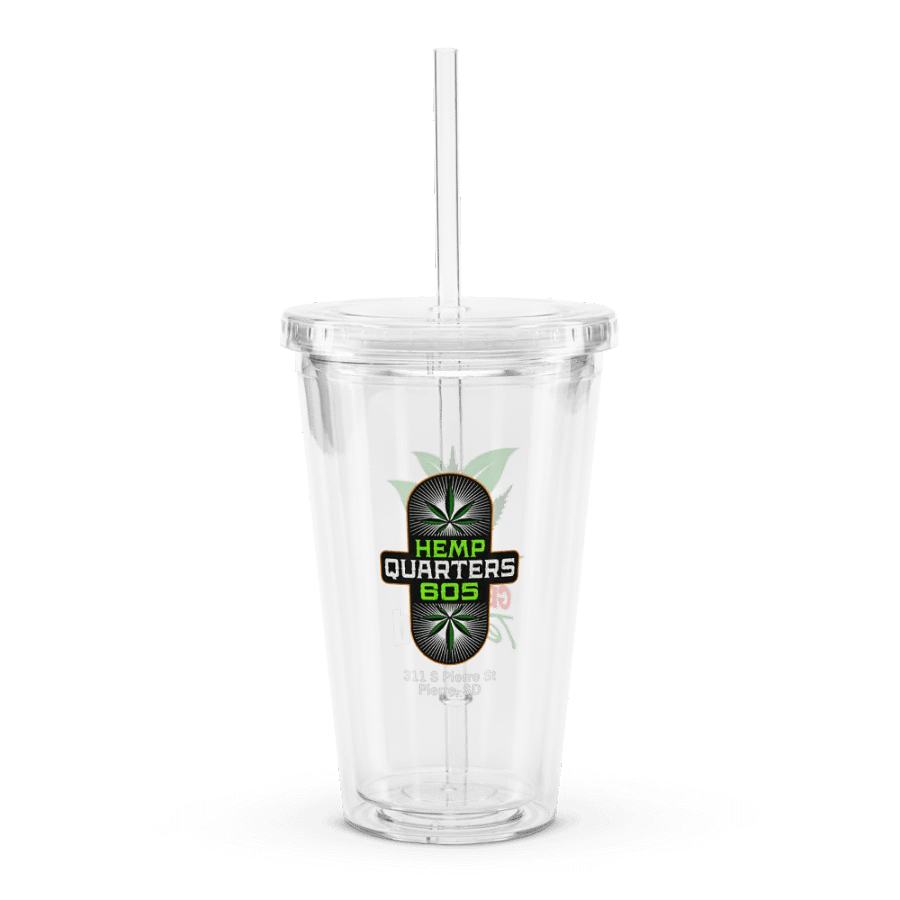 16oz Clear Tumbler HQ/Get THC'd product image (2)