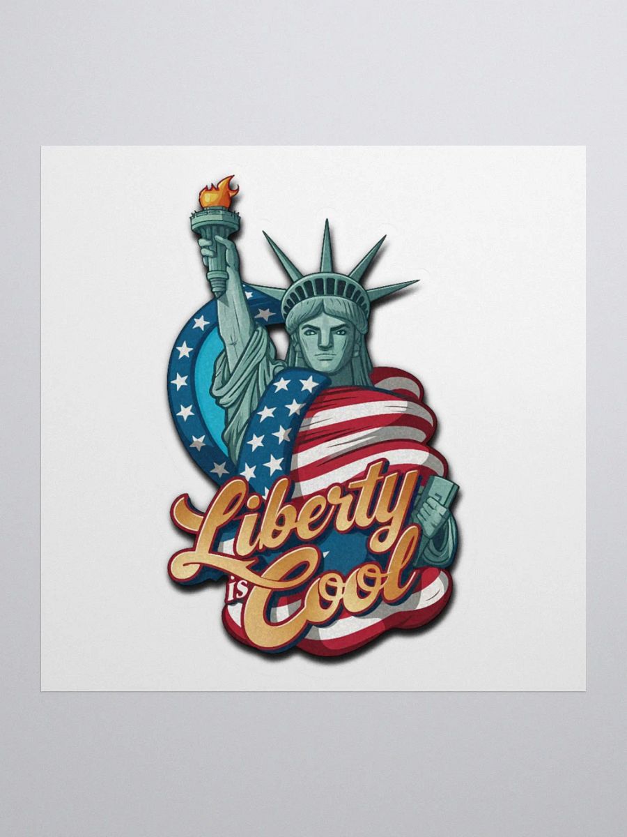 Liberty is Cool Vinyl sticker product image (2)