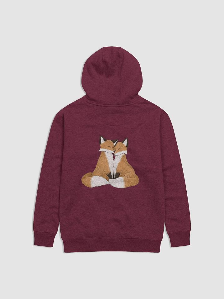 Foxy Love Unisex Hoodie (Dark colours) product image (1)