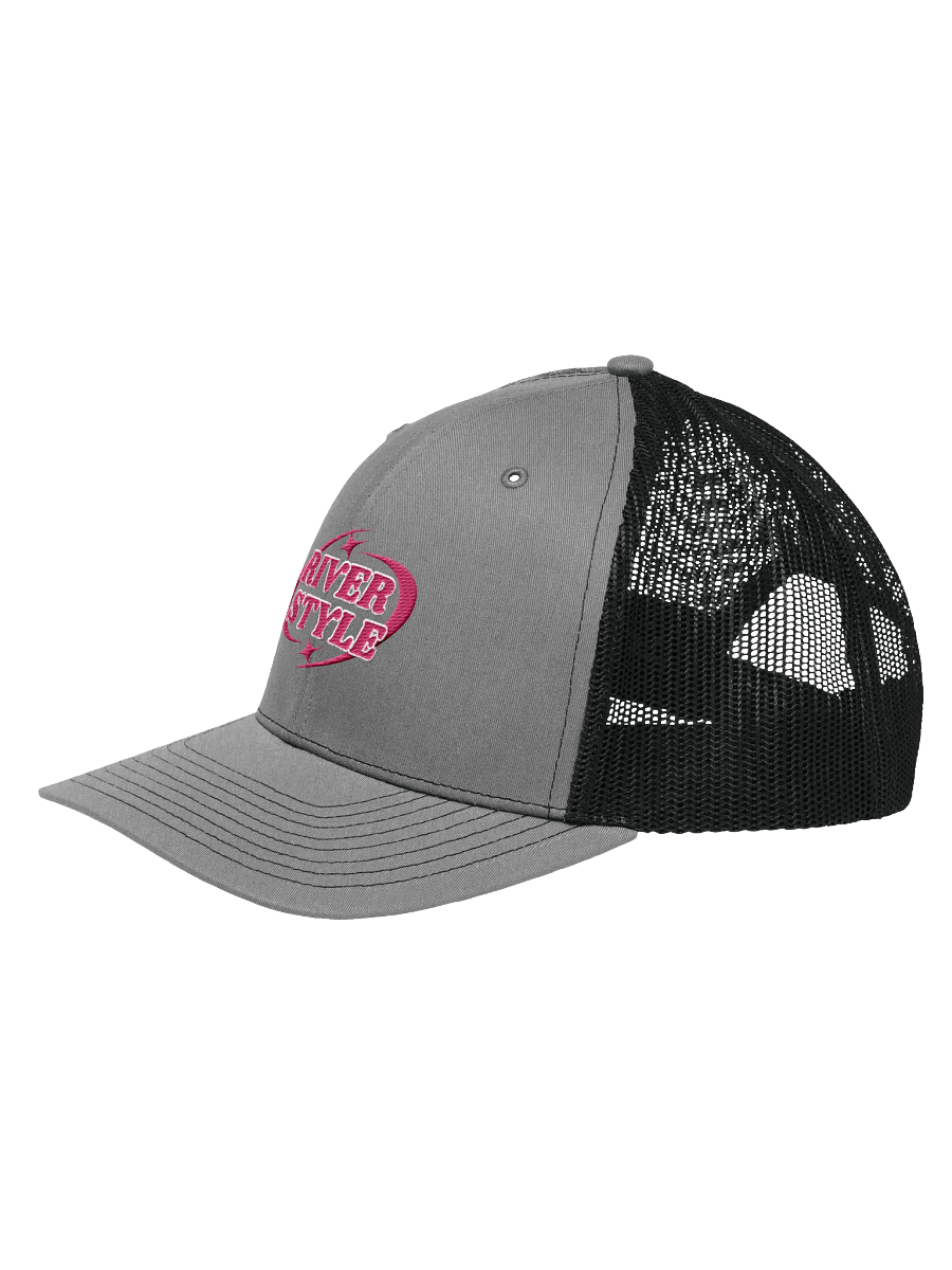Starry River Style Pink Snapback Trucker Hat product image (13)