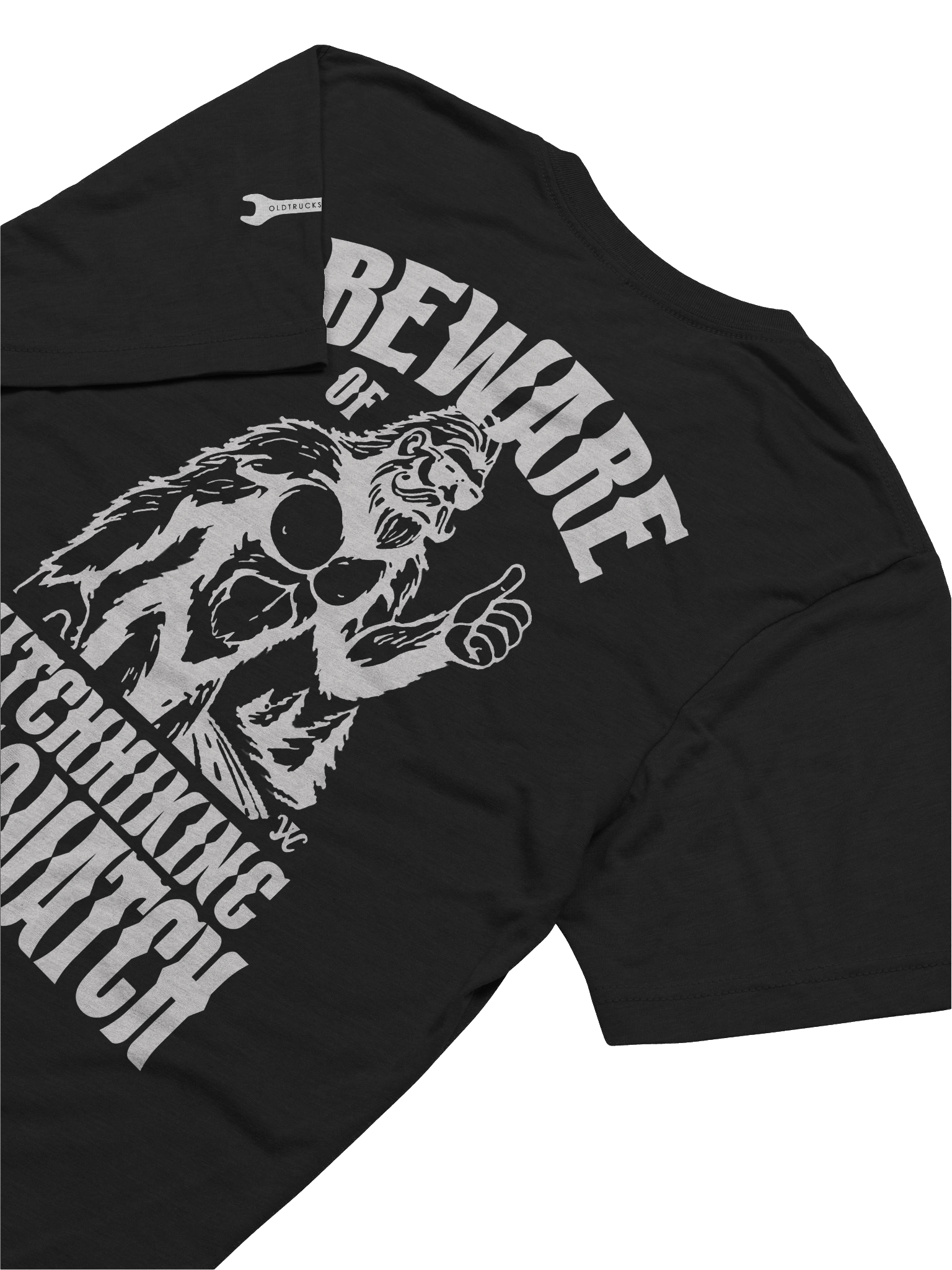 Beware of Hitchhiking Sasquatch Black T-Shirt product image (7)