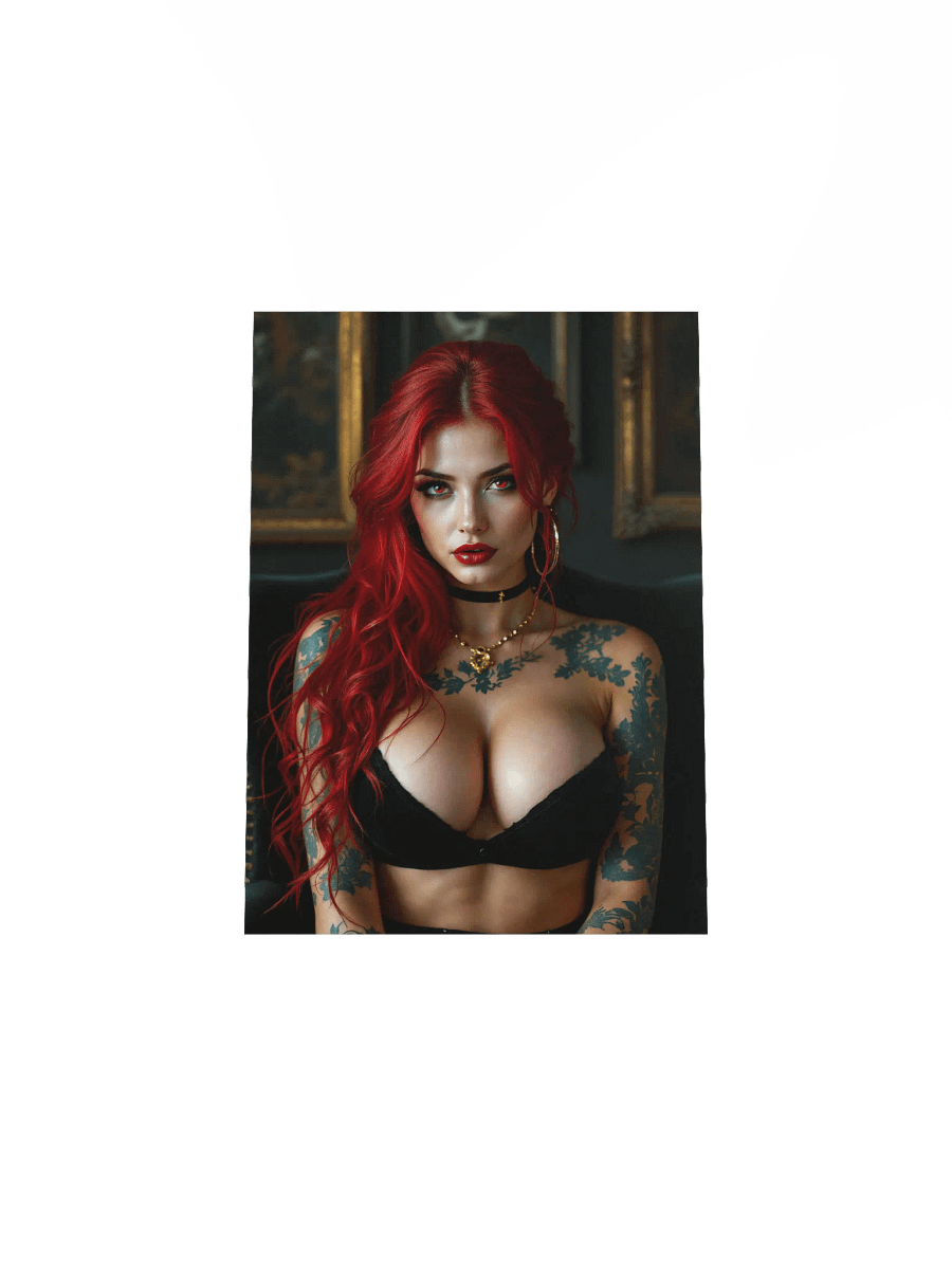 Ink & Fangs: The Scarlet Siren Mini Poster product image (4)