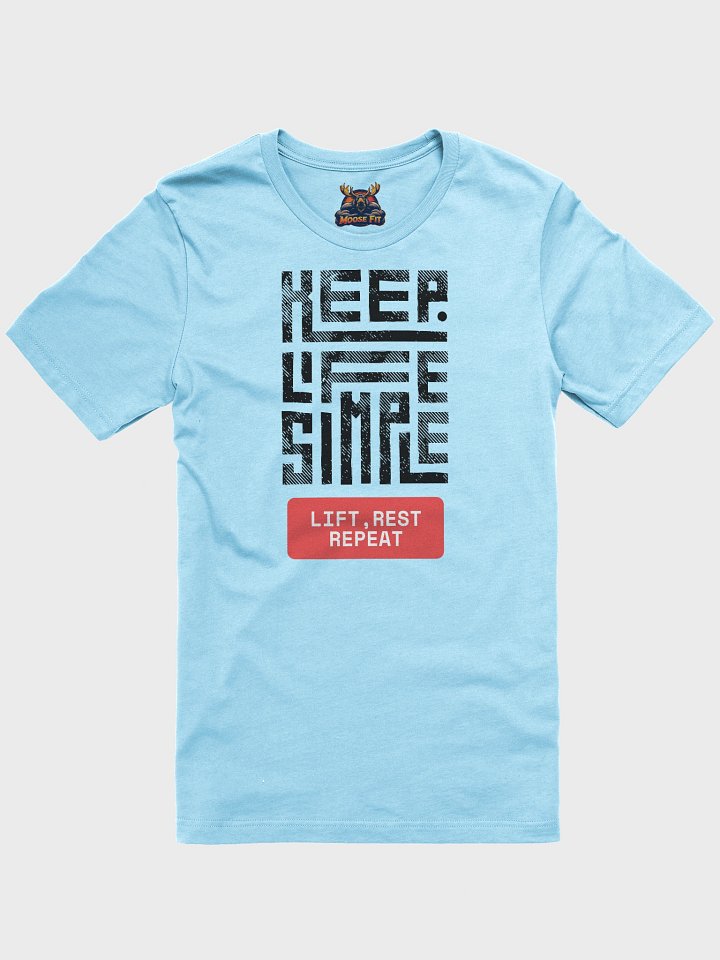 Keep Life Simple - T-Shirt - Black Text product image (10)