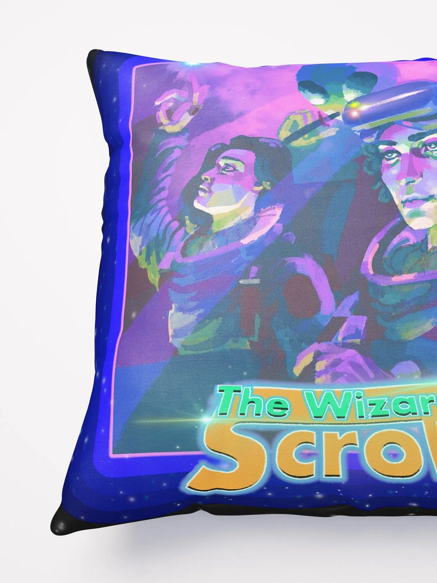 Wizard Scroll IN SPACE Throw Pillow product image (5)